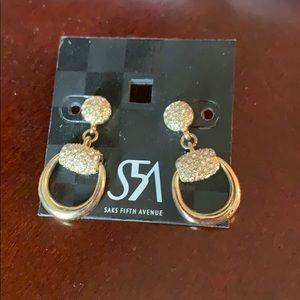 Saks Fifth Avenue earrings costume jewelry